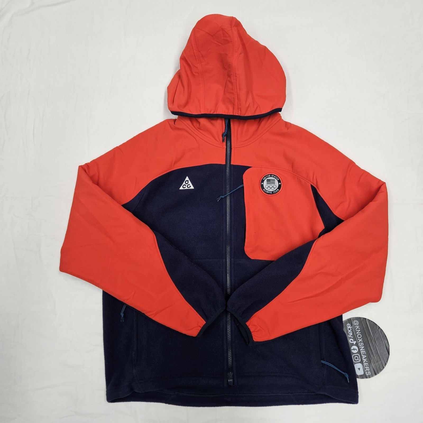 Nike Acg United States Olympic Team Jacket Ib7302 451 Women's Size Small